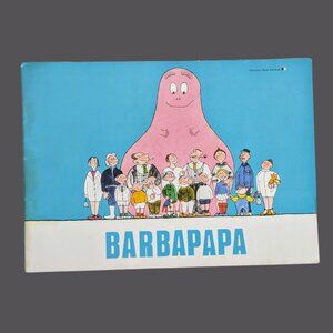 Barbapapa Vintage 70s English Softcover The First Barbapapa Story